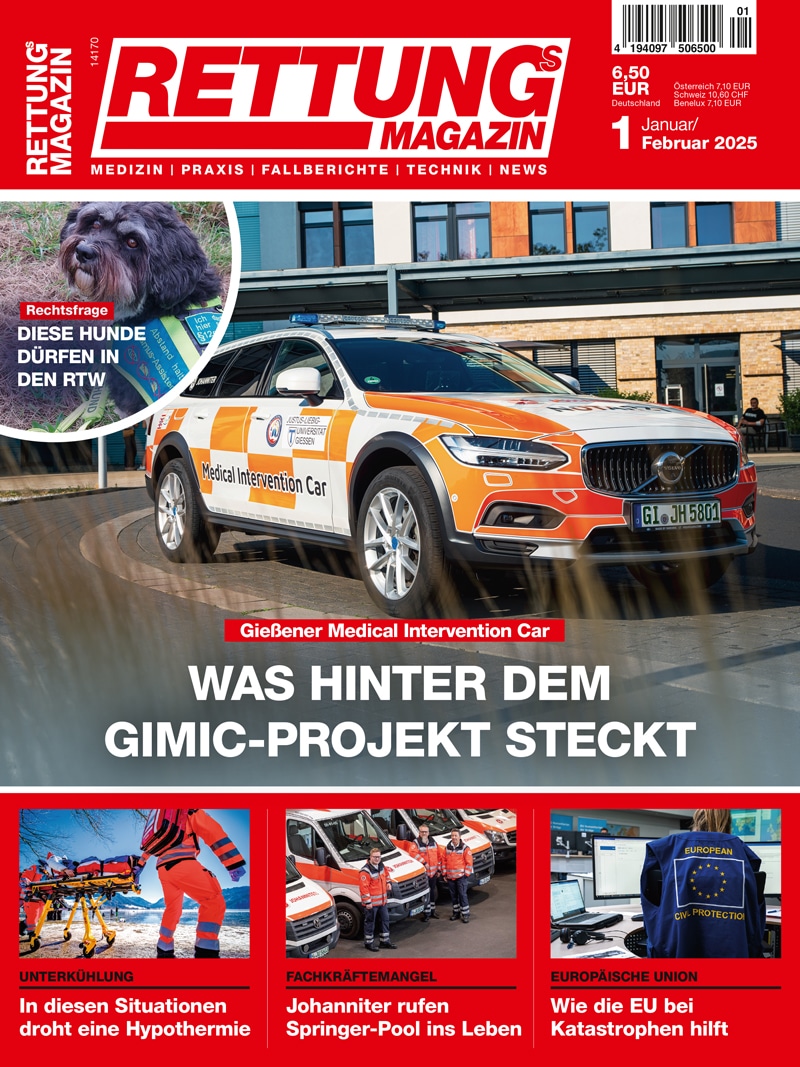 Produkt: Rettungs-Magazin 2025-01