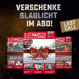 Last Call: Verschenke Blaulicht im Abo